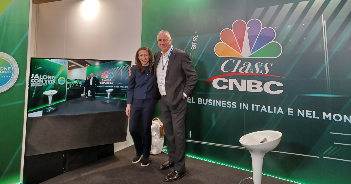 “Grazie per averci seguito. E’ tutto dal #SalonePagamenti e la linea allo studio”. Insieme a <a href="/carlasignorile/">carla signorile</a>, anchor woman di <a href="/classcnbc/">Class CNBC</a>, alla scoperta della #payvolution e di un mondo che cambia nel segno dell’#innovazione