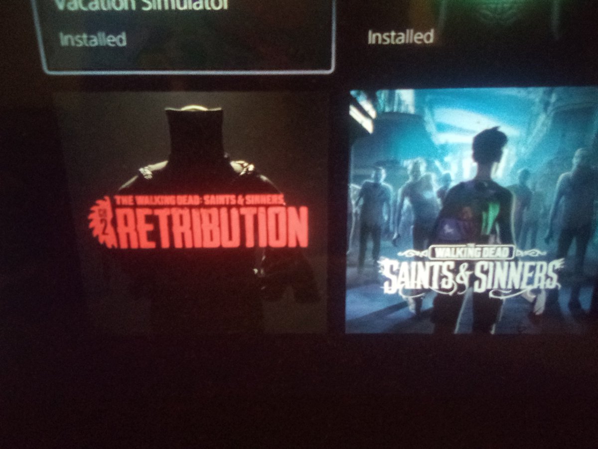 SmoothieGC's tweet photo. Dedicated to @parolePSVR cause I am one step closer to buy a PSVR2. I bought these games for the #BlackFridayDeals on PSN.

#alvoVR #pistolwhip #twdsaintsandsinners https://t.co/CQjbJcYVNJ