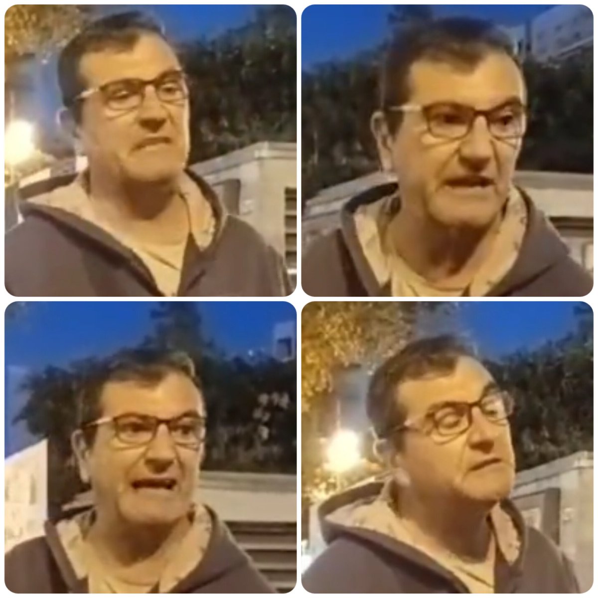 Tvecasposa's tweet photo. Quedaos con la cara de este perturbado carente de neuronas que ha amenazado a los miembros de una carpa informativa en Barcelona https://t.co/rDQbuTprJW