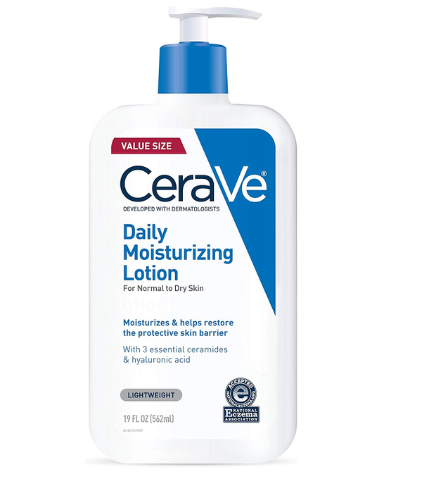 CeraVe, Loção Hidratante Corporal, com textura Fluida e Ácido Hialurônico