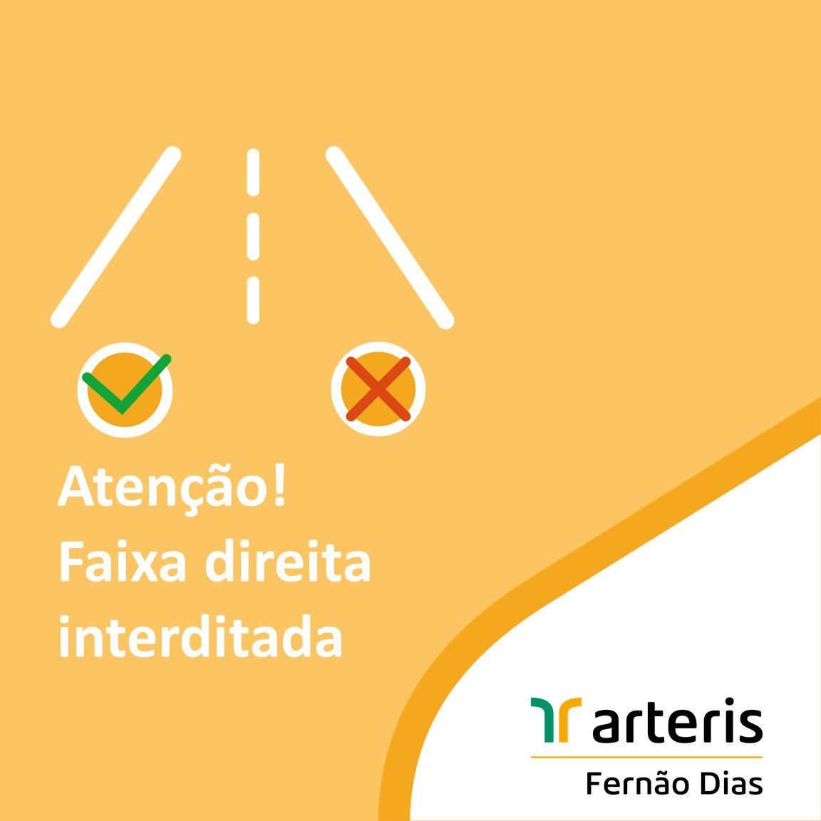 Arteris_AFD's tweet image. ⚠️Atenção, motoristas!⚠️

Acidente no km 808 da BR-381/MG, em São Gonçalo do Sapucaí, interdita a faixa direita na pista sentido Belo Horizonte.

🚗 Fila de 500m.

Equipes da concessionária atuam no atendimento.