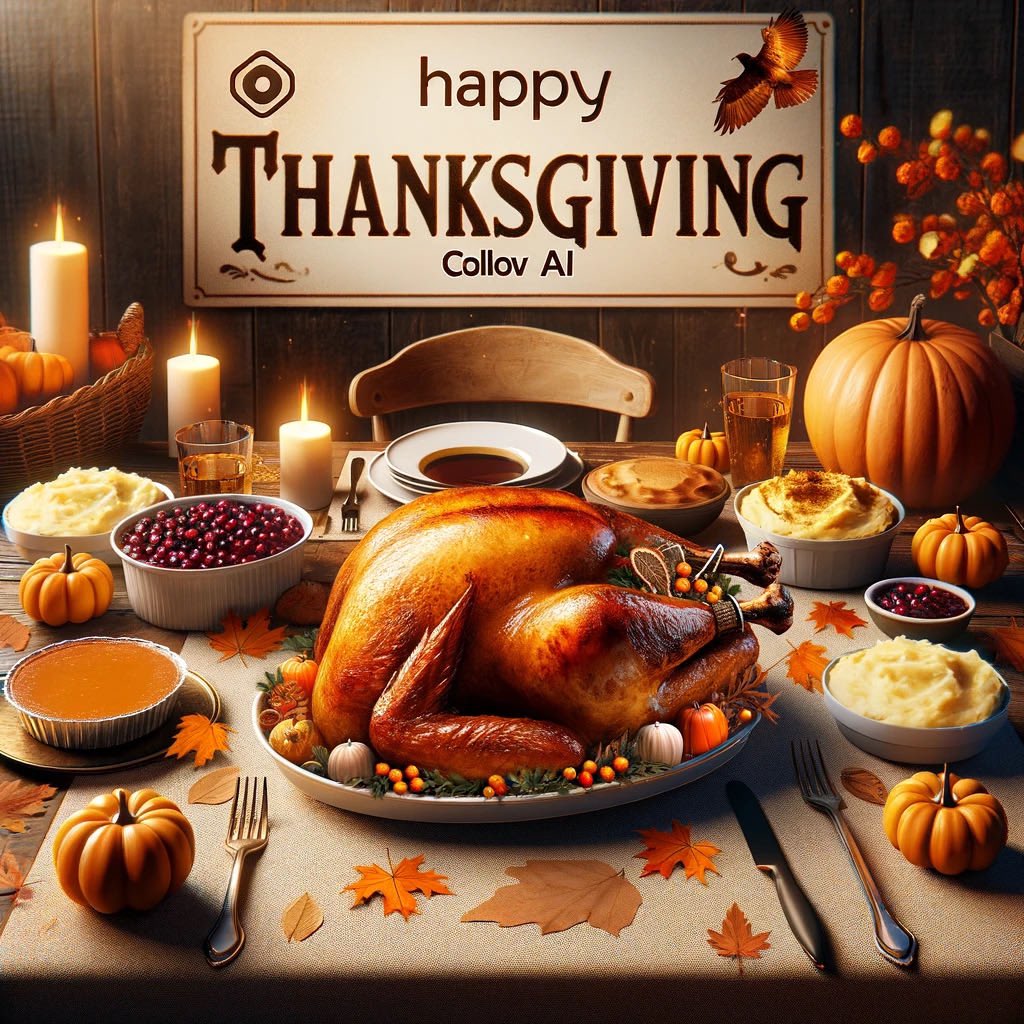 collov_ai's tweet photo. Happy Thanksgiving from #CollovAI💖 https://t.co/bTwdIZ9yMa