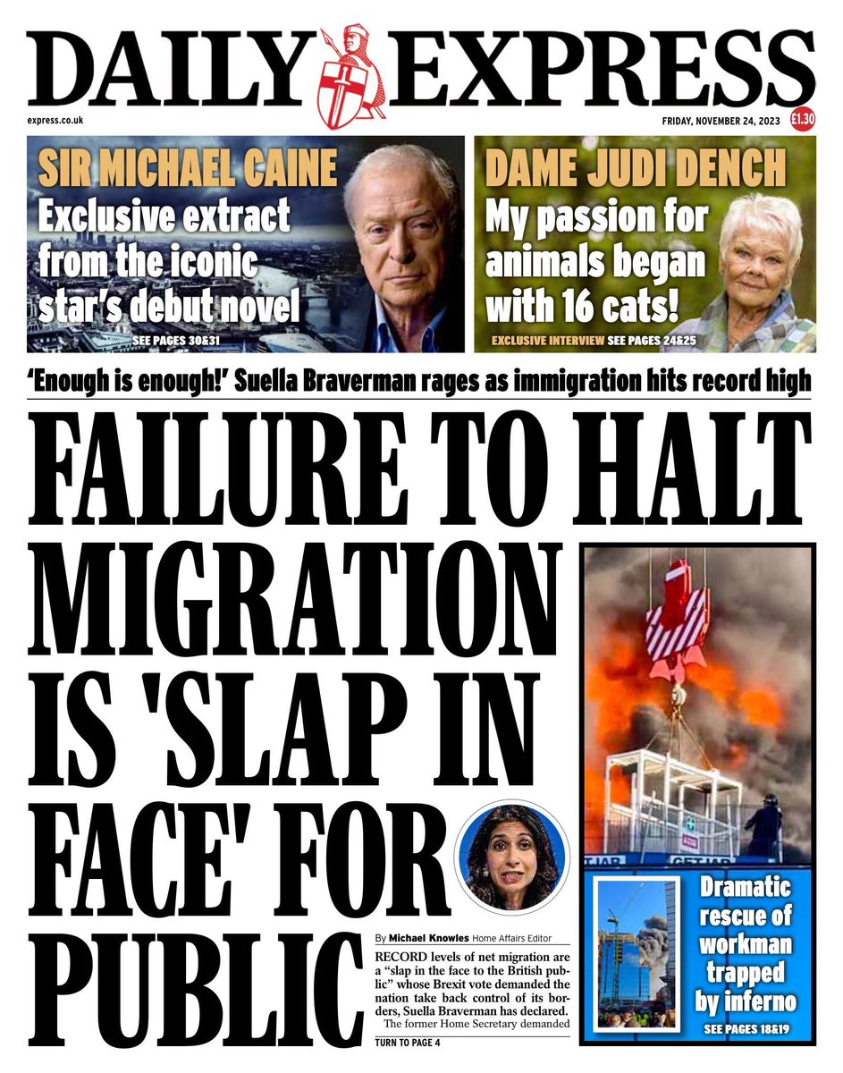 CourierBoyUK's tweet photo. Gracious of @SuellaBraverman to apologise for her total and abject failure as Home Secretary before eventually being sacked
#bbcqt #ToriesOut505 #SunakOut395 #ShitHoleGate https://t.co/4s7rwDGDcu