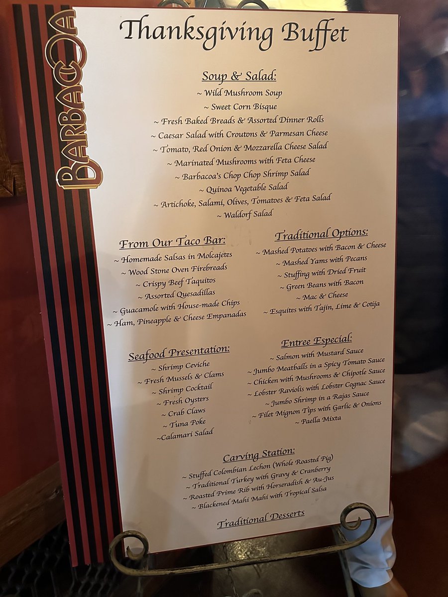 Anyone for a #Thanksgiving #buffet ?