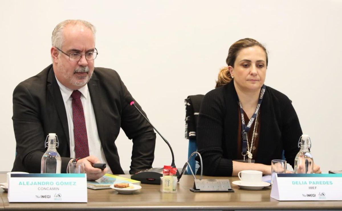 CONCAMIN's tweet image. El director general de la Confederación, Alejandro Gómez Tamez, @alejandrogomezt, presentó cómo el @CIC_CONCAMIN, hace uso de la información que proporciona el @INEGI_INFORMA, para generar datos con estadísticas precisas y desde la #CONCAMIN podamos generar mejores condiciones de…