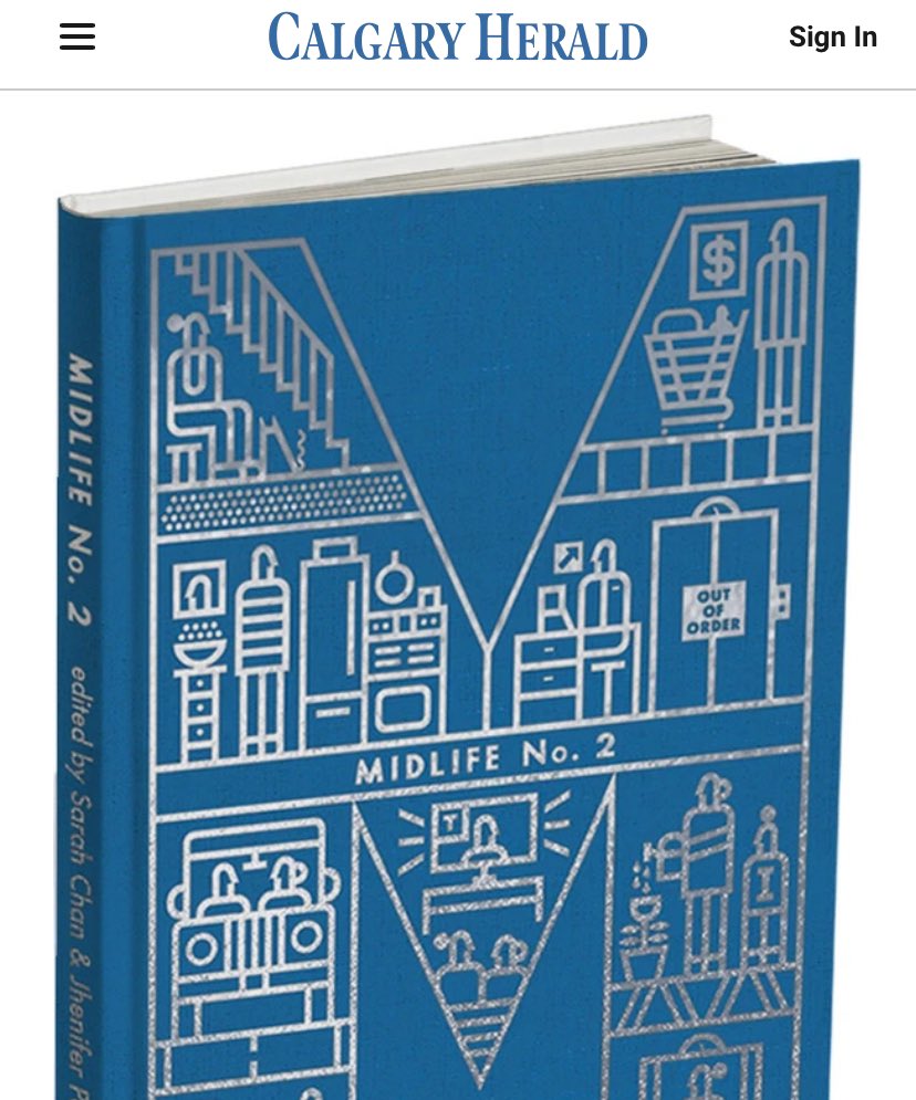 For your #BlackFriday 📘📖consideration, with thanks @jujobell <a href="/calgaryherald/">Calgary Herald</a>. 
"Midlife No. 2 is a collection of reflections on life topics such as housing, birth, death, race, identity, medical treatment, and the COVID and post-COVID eras..."
calgaryherald.com/entertainment/…