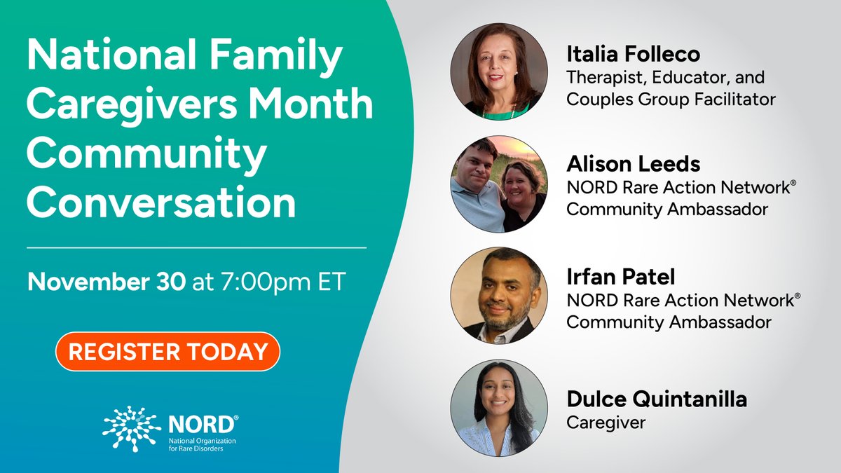 National Organization for Rare Disorders (NORD) tweet media