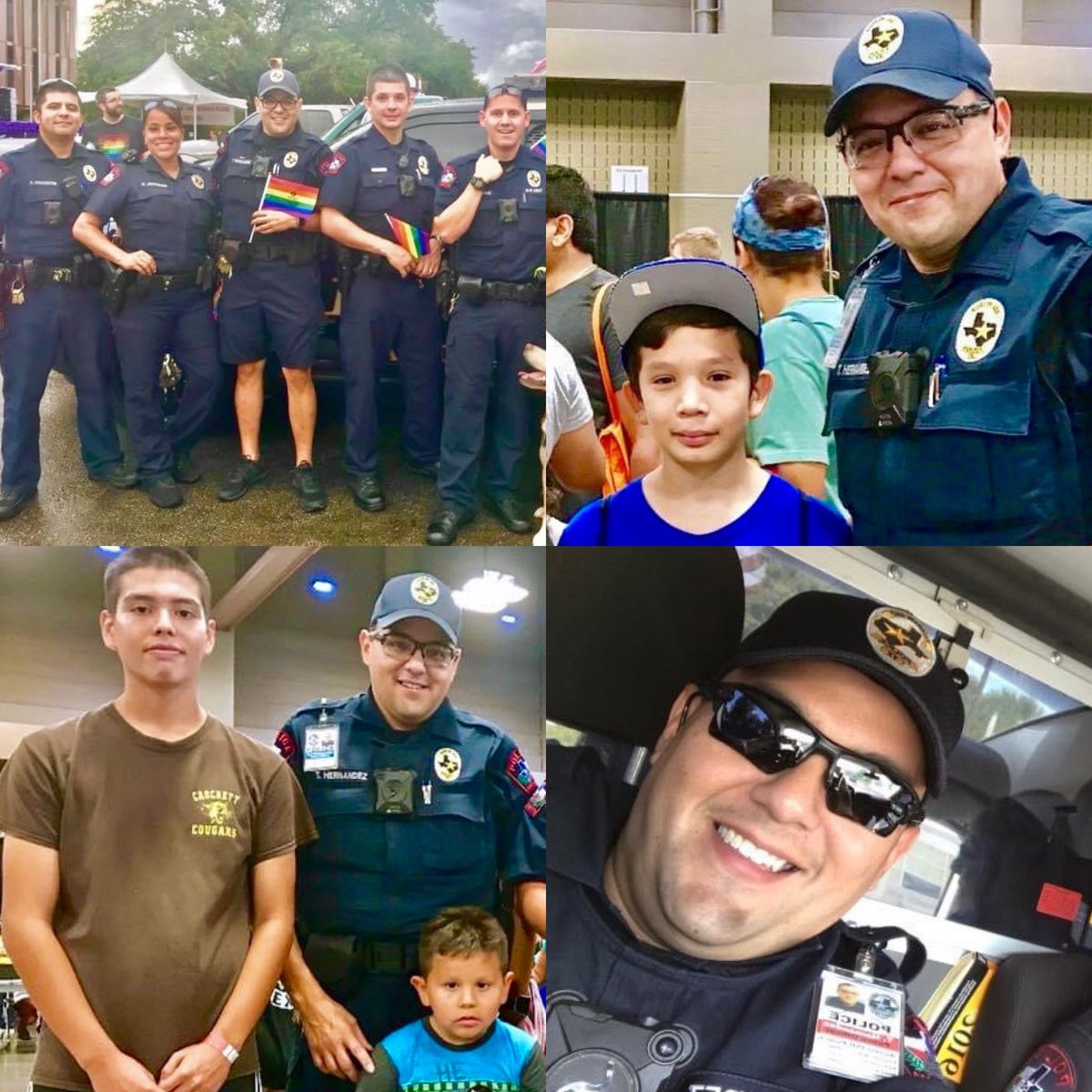 AISDPolice's tweet photo. Our hearts are heavy as we mourn the loss of Thomas “TJ” Hernandez who passed away this morning surrounded by his family and department staff. TJ served @AustinISD for many years, most recently as a police officer and dispatcher. Godspeed brother… we have the watch. https://t.co/zaDKl8OoHY