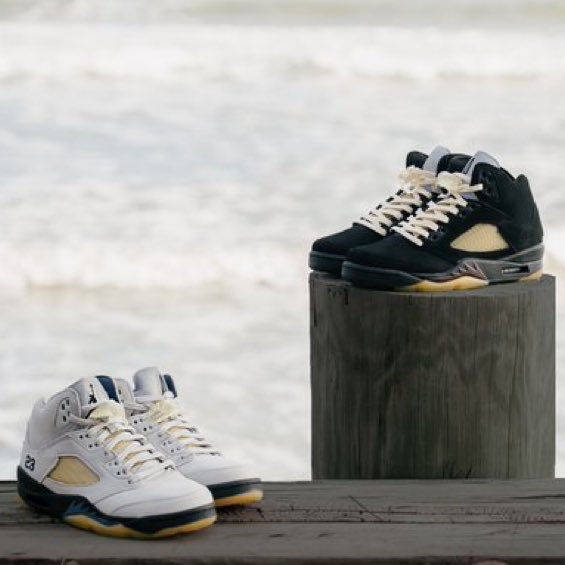 A Ma Maniére x Jordan Retro 5 'Dawn' + 'Dusk' drops tomorrow at 8am PT/11am ET

a-ma-maniere.com