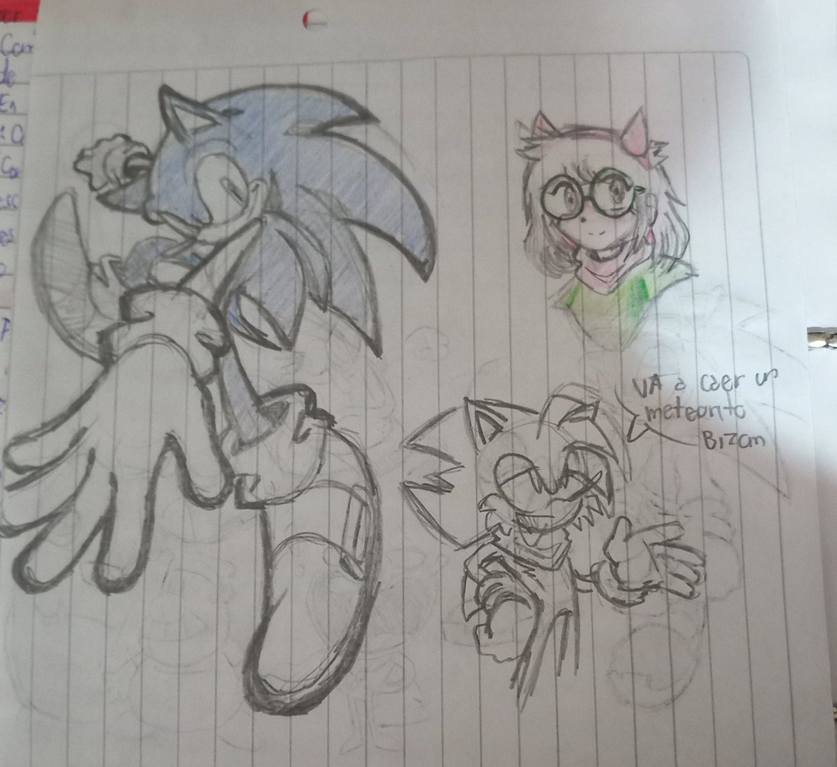 SoihanP's tweet photo. Sketches randoms https://t.co/xuOefT7Sge