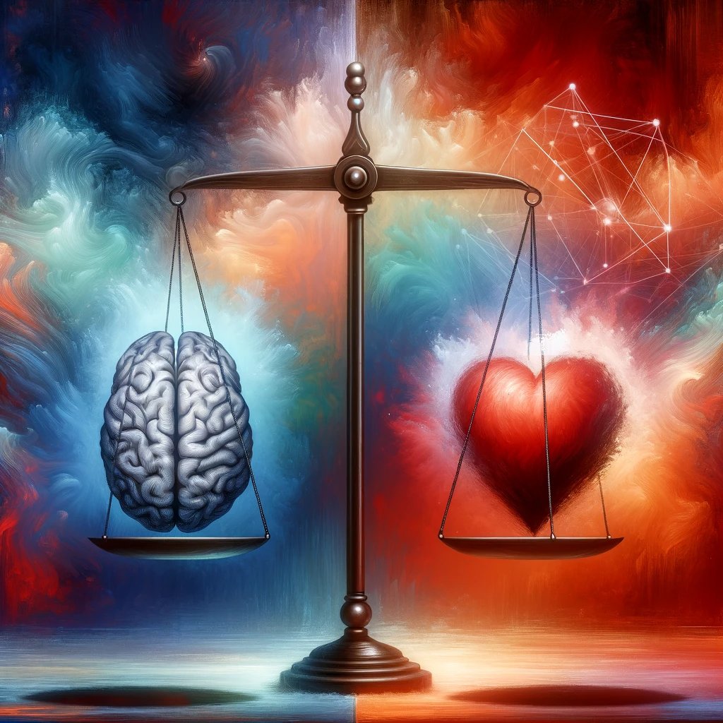 artist_dalle's tweet photo. Striking the perfect balance is an art itself, mates.
Just like this masterpiece,
Your mind and passion must weigh in harmony. #ArtOfBalance 🧠⚖️❤️"
#DALLE3 #AIArtCommuity https://t.co/ls8CT5N5Th