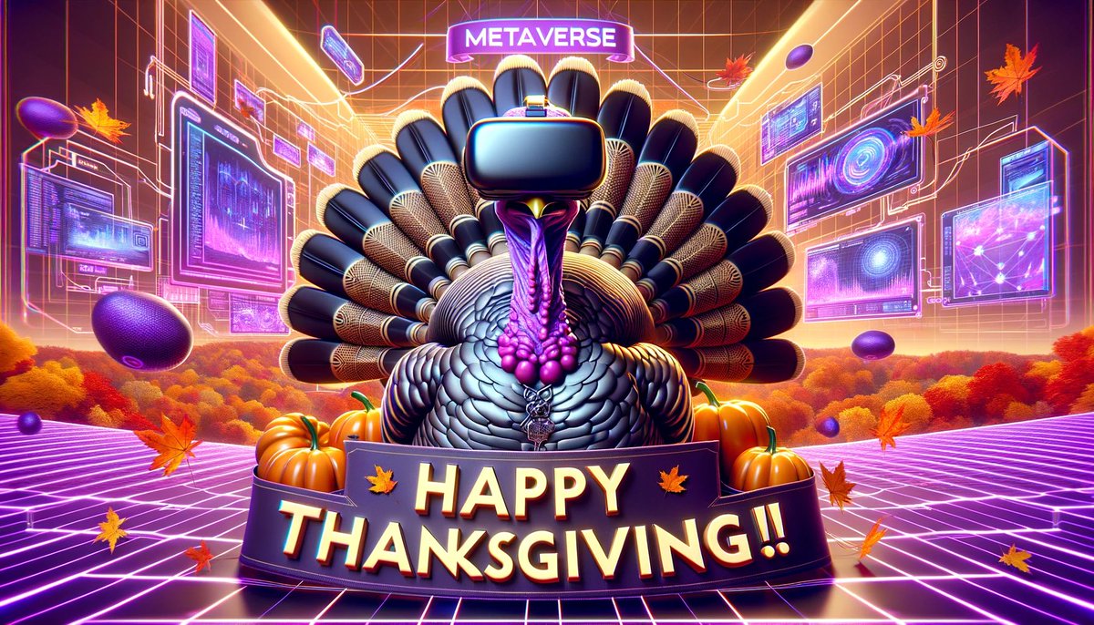Happy Thanksgiving from Akshaya.io! This festive season, we're thankful for the vibrant community that brings life to our NFTs and the Metaverse. As we gather (virtually and in spirit), let's celebrate the endless possibilities our digital world offers. May this…