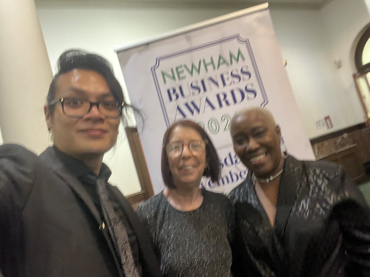 masterchanmusic's tweet image. Great to be at this year’s @newhamchamber ‘s #NewhamBusinessAwards celebrating Hilary Lok @DotDotFire, Peter Moreton @ApplecartArts and @angelaf92937818
Congrats to all awardees and nominees for the fantastic work you’ve been doing in #Newham 👏👏👏