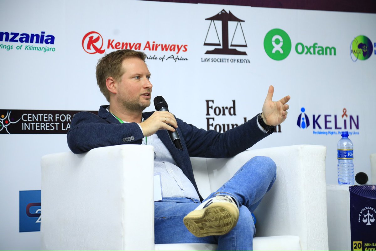 ealawsociety's tweet photo. At the Young Lawyers Forum, Batonnier @Moisenkunda sheds light on the paradigm shift we face, where technology is no longer a choice but a necessity. Let us embrace this digital era for enriching our professional endeavors. #EmbraceTech #LegalTech #EALS2023 https://t.co/se7ZfHbqYt