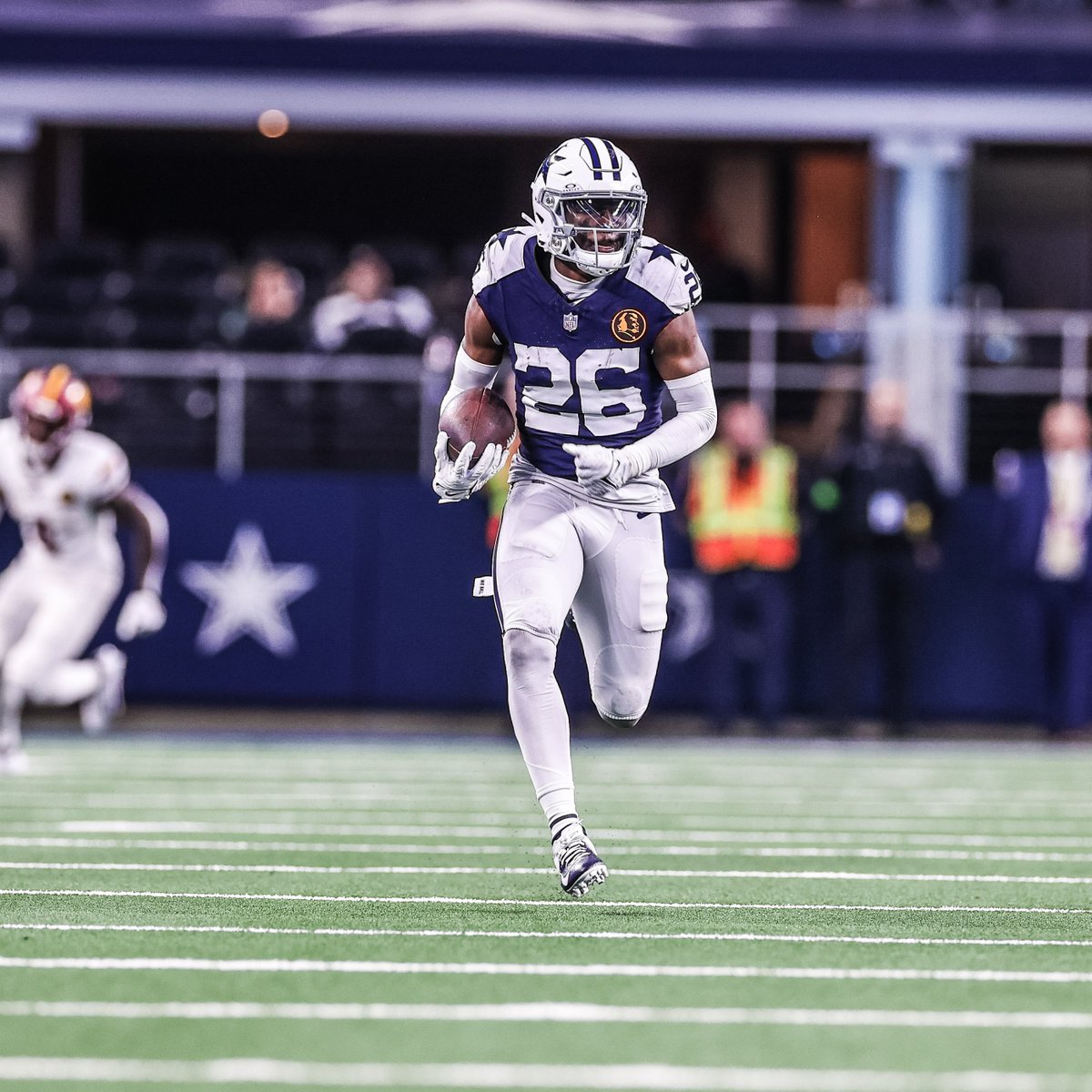 dallascowboys's tweet image. Alone in the record books 😤 @DaRon_Bland