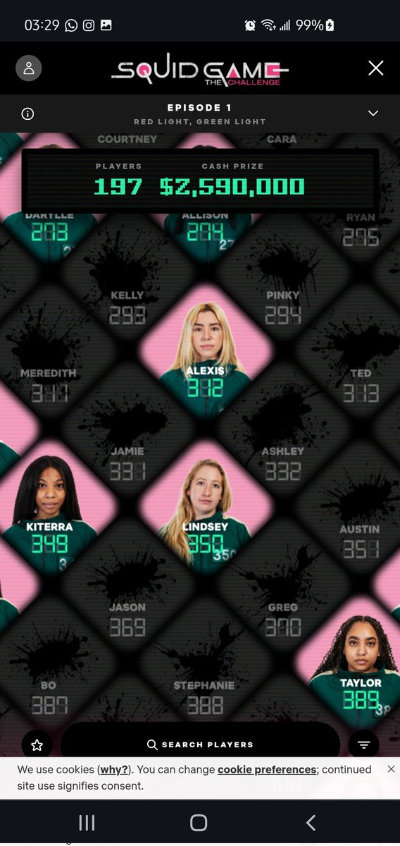 lindsey_ranks's tweet photo. ๐ฆ๐ฎโญ๏ธ PLAYER 350 on @netflix Squid Game the Challenge: Lindsey Ranks ๐
@squidgamenetflix ๐
Watch me kick ass for Canada streaming on Netflix!
#squidgame #squidgamethechallenge #SGTC #Netflix #Squid #Game #rlgl #dalgona #player350 #redlightgreenlight #squidgamesthechallenge https://t.co/sOnDAEAQcM