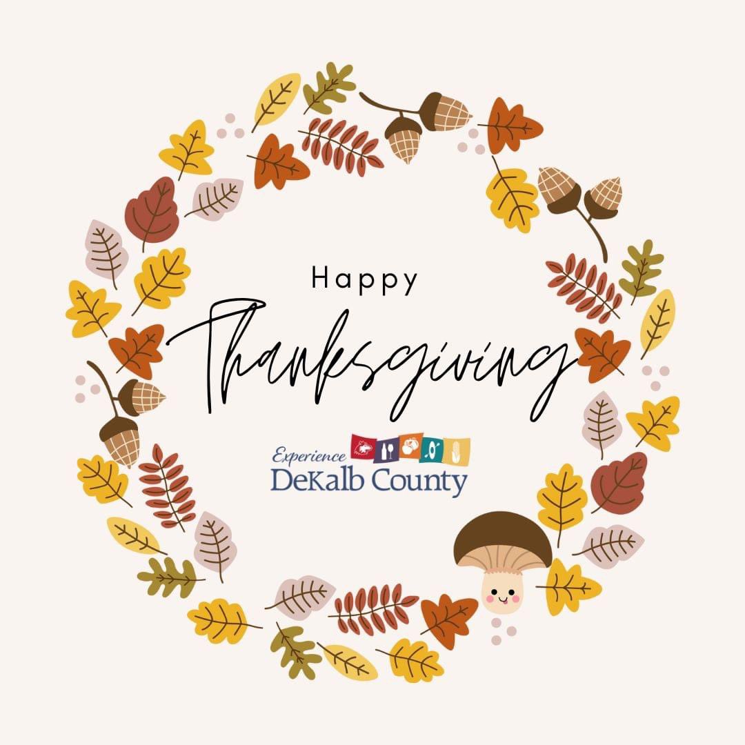 Here's to a belly full of turkey and a heart full of gratitude. Happy Thanksgiving!