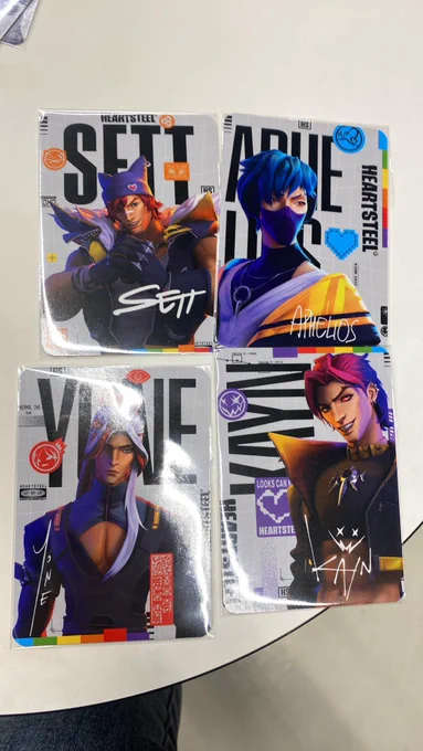 謝謝玥玥的酷卡卡愛妳  #HeartSteel #yone