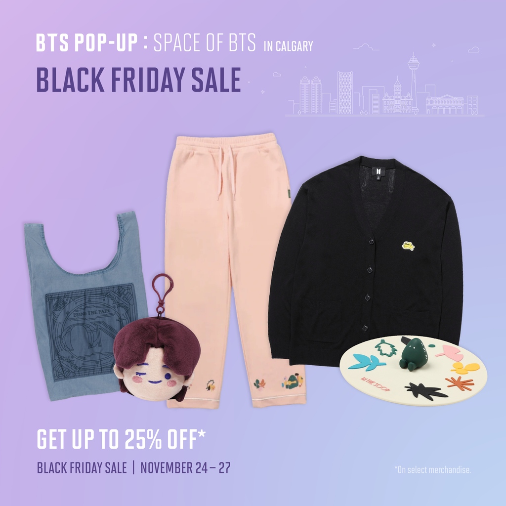 SUKOSHI MART on X: [BTS POP-UP : SPACE OF BTS in CALGARY] BLACK