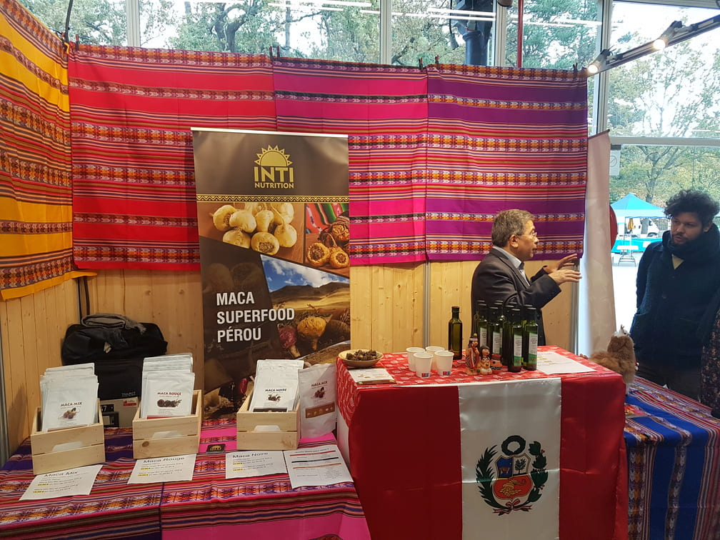 IntiNutrition's tweet photo. Participation de la marque Inti Nutrition au Salon Marjolaine 2023

▶ https://t.co/G0oPvs6wZN

#superfood #superfoods 
#Maca #SachaInchi 
#Pérou https://t.co/gadKVHfdtp