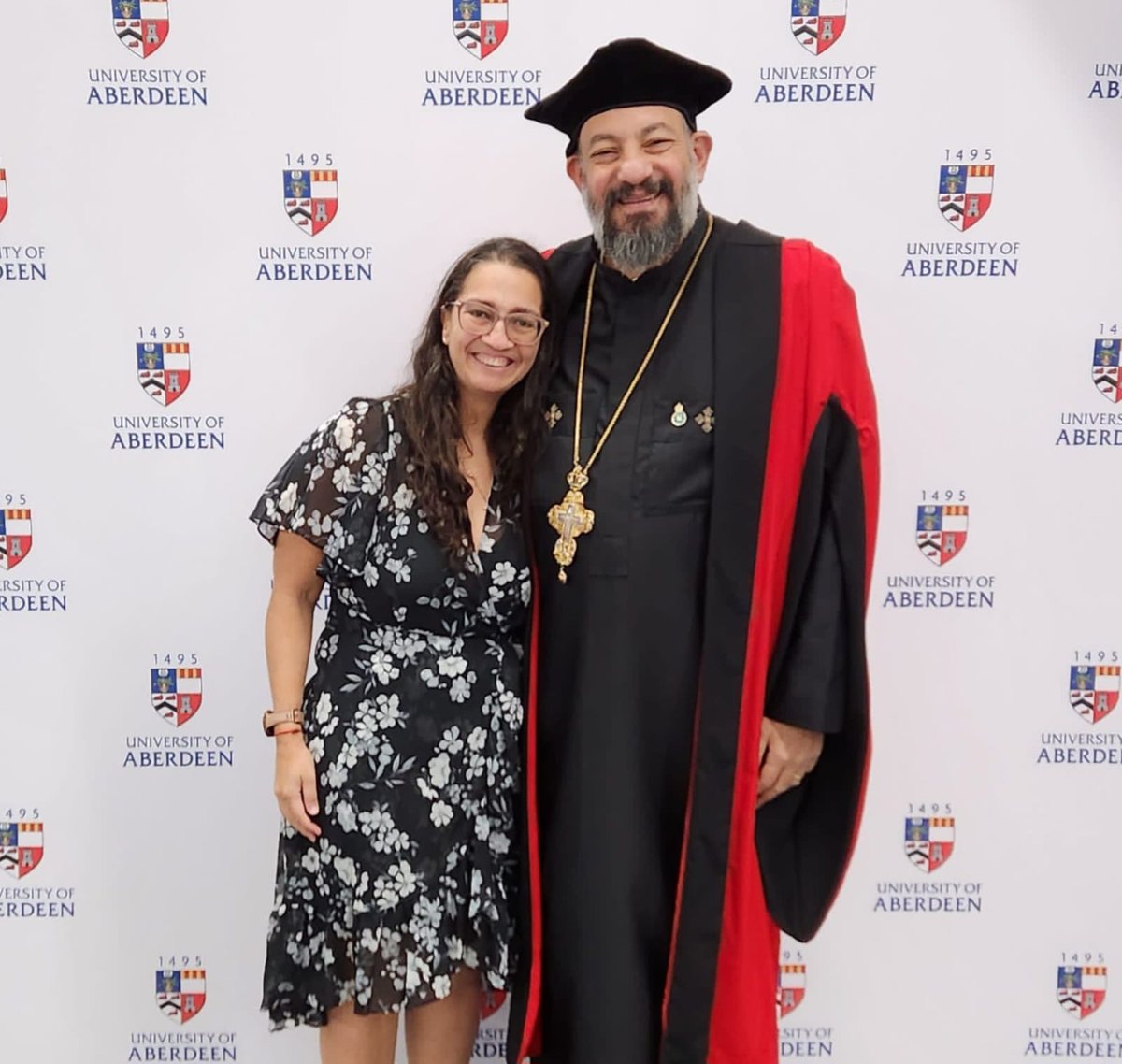 FrPishoy's tweet photo. Giving God all the glory for the end of an academic journey. Earning a PhD in Divinity from the University of Aberdeen in Scotland, Department of Practical Theology, represents a major milestone in my educational career. I am thankful to everyone who supported and prayed for me. https://t.co/vejC3fndFh