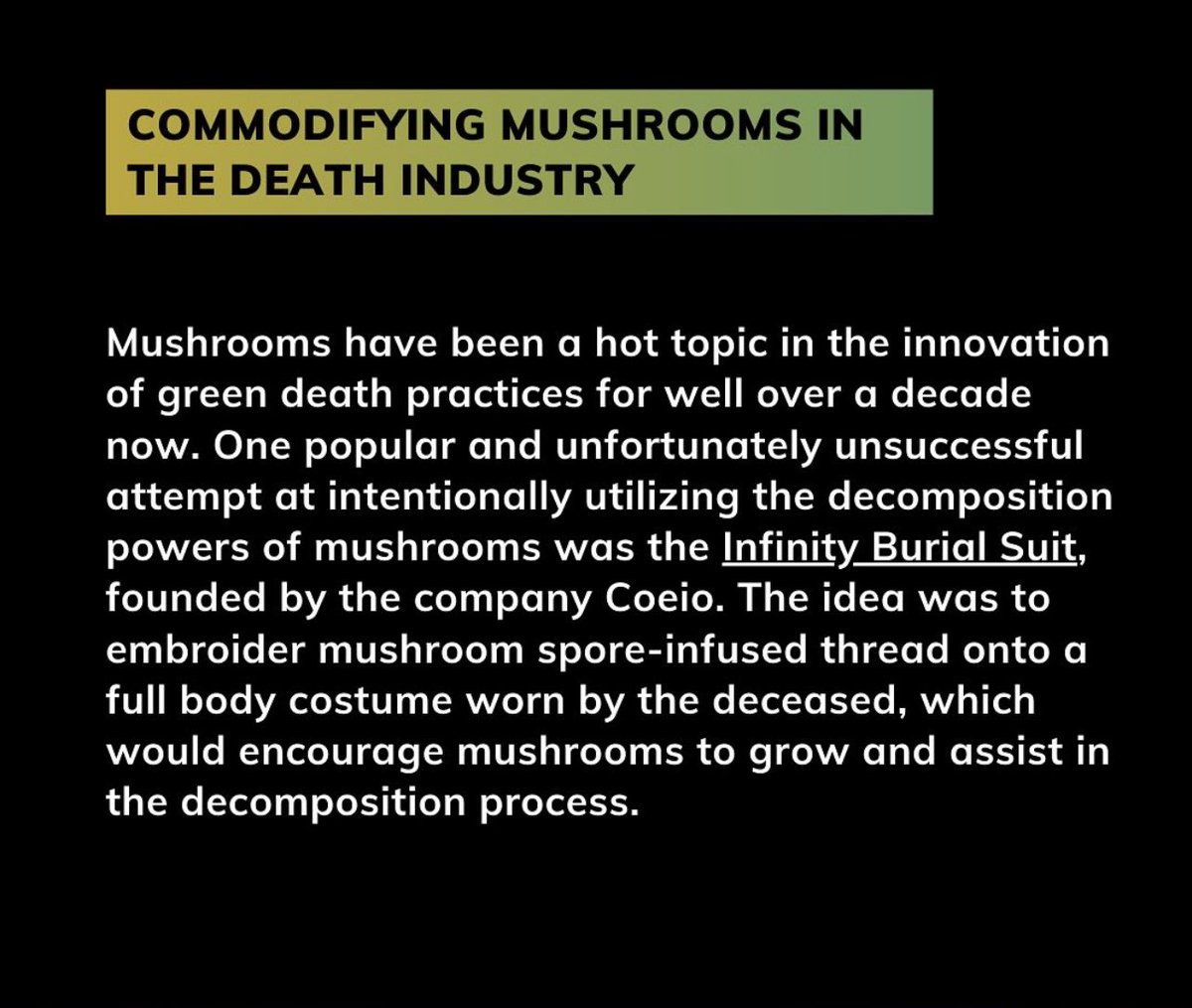 Very interesting piece about mushrooms and end of life care. 

talkdeath.com/mushrooms-and-…