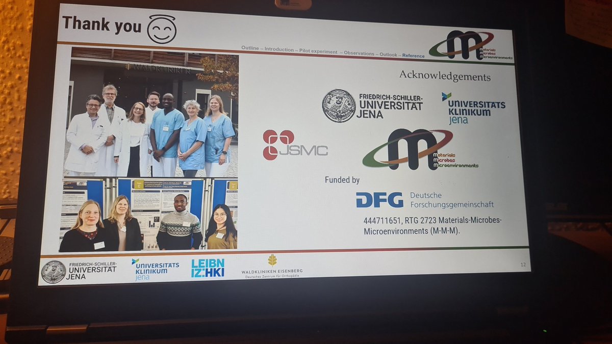 Honoured to present my research on microbial adhesion and osteoblast interaction on Bioactive glass at the MMM Symposium. Grateful for insightful discussions with esteemed scientists Prof. Andrej Trampuz, Prof. Matthias Gunzer, and Prof. Henk Busscher. #RTG2723
#Bioactiveglass