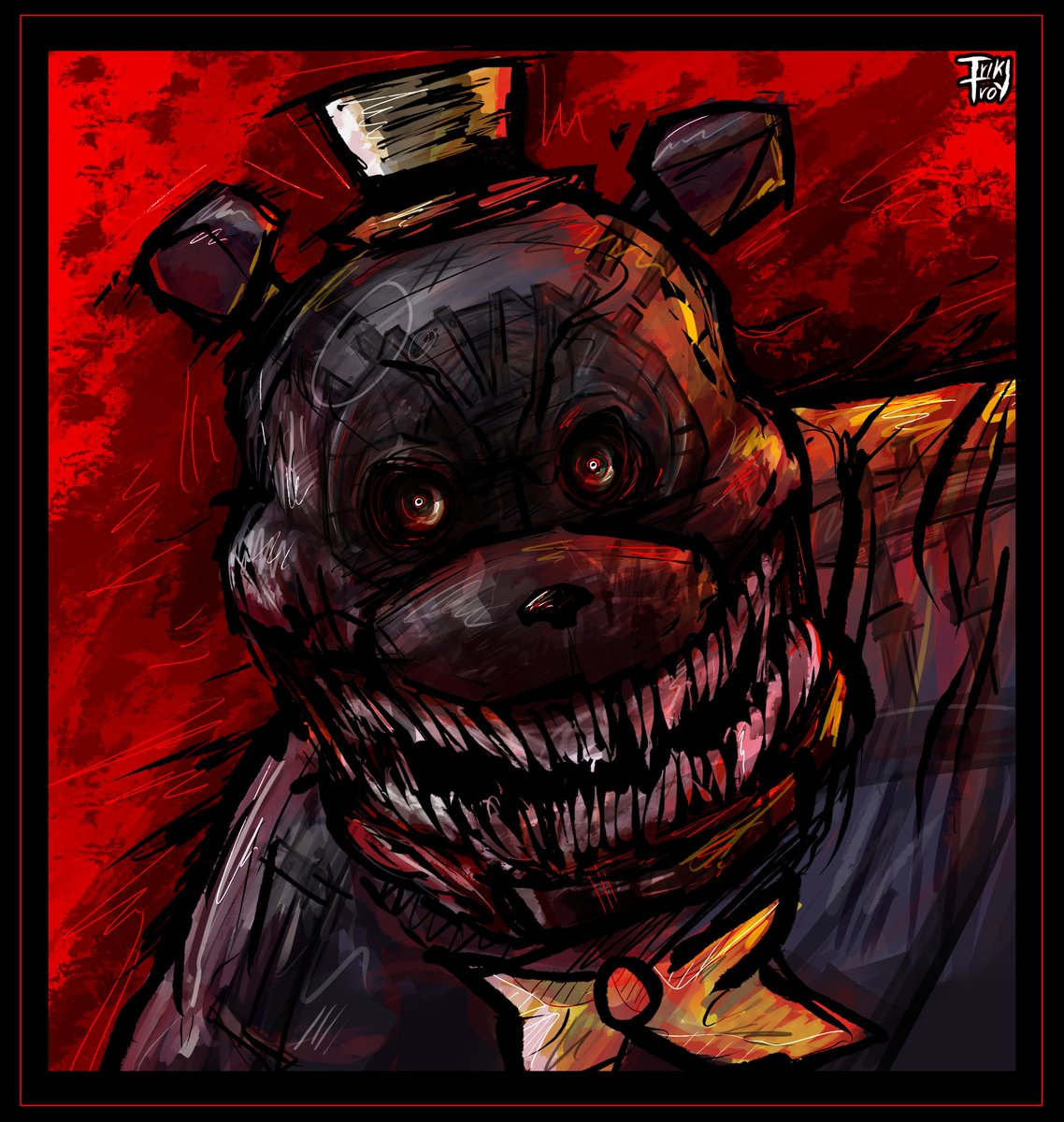Triki_Tr0y's tweet photo. NIGHTMARE [FNAF 4] Doodle
"The nightmares will always haunt you"
#FNAF #digitalart https://t.co/QkL9Nwn5eg