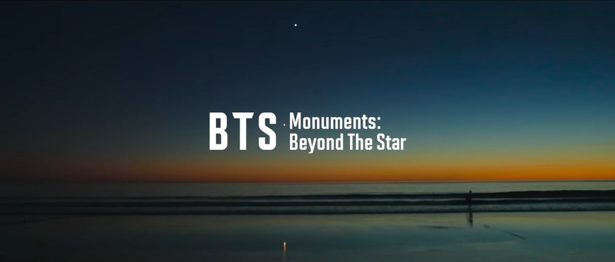 This is so healing 🥺🥺 can't wait to watch it! 
#BTSMonuments 
#BTSBeyondTheStar 
@BTS_twt