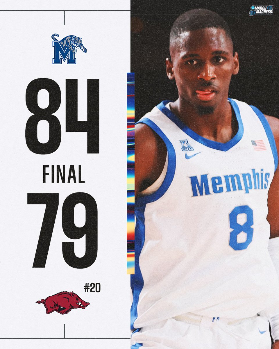 MEMPHIS TAKES DOWN NO. 20 ARKANSAS 👀

The Tigers close out the Razorbacks to advance to the Battle 4 Atlantis title game 😮‍💨