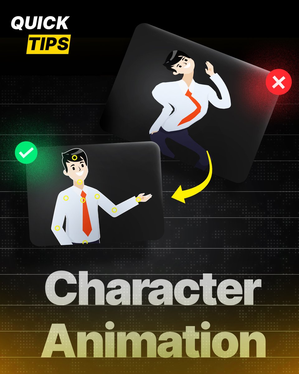 ab_animations's tweet image. Must Watch 🔥 yt.openinapp.co/chanimab
In this tutorial, we'll cover essential techniques for creating smooth and captivating character animations, and we'll explore the added magic of the Puppet Tool.
#AfterEffectsTutorial #CharacterAnimation