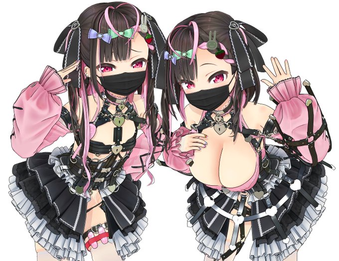 うらあか蜜紬希ちゃん #黒柚式 #オリジナル3Dモデル 