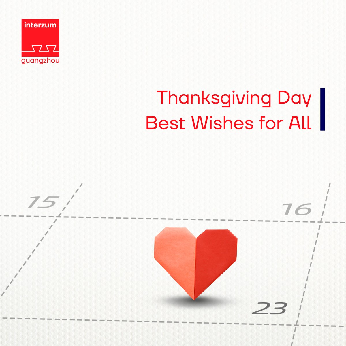 We are grateful for all of our exhibitors, buyers and partners who have supported us throughout the year. Thank you for your trust and loyalty💐.
#interzumguangzhou #thanksgivingday #thankyou