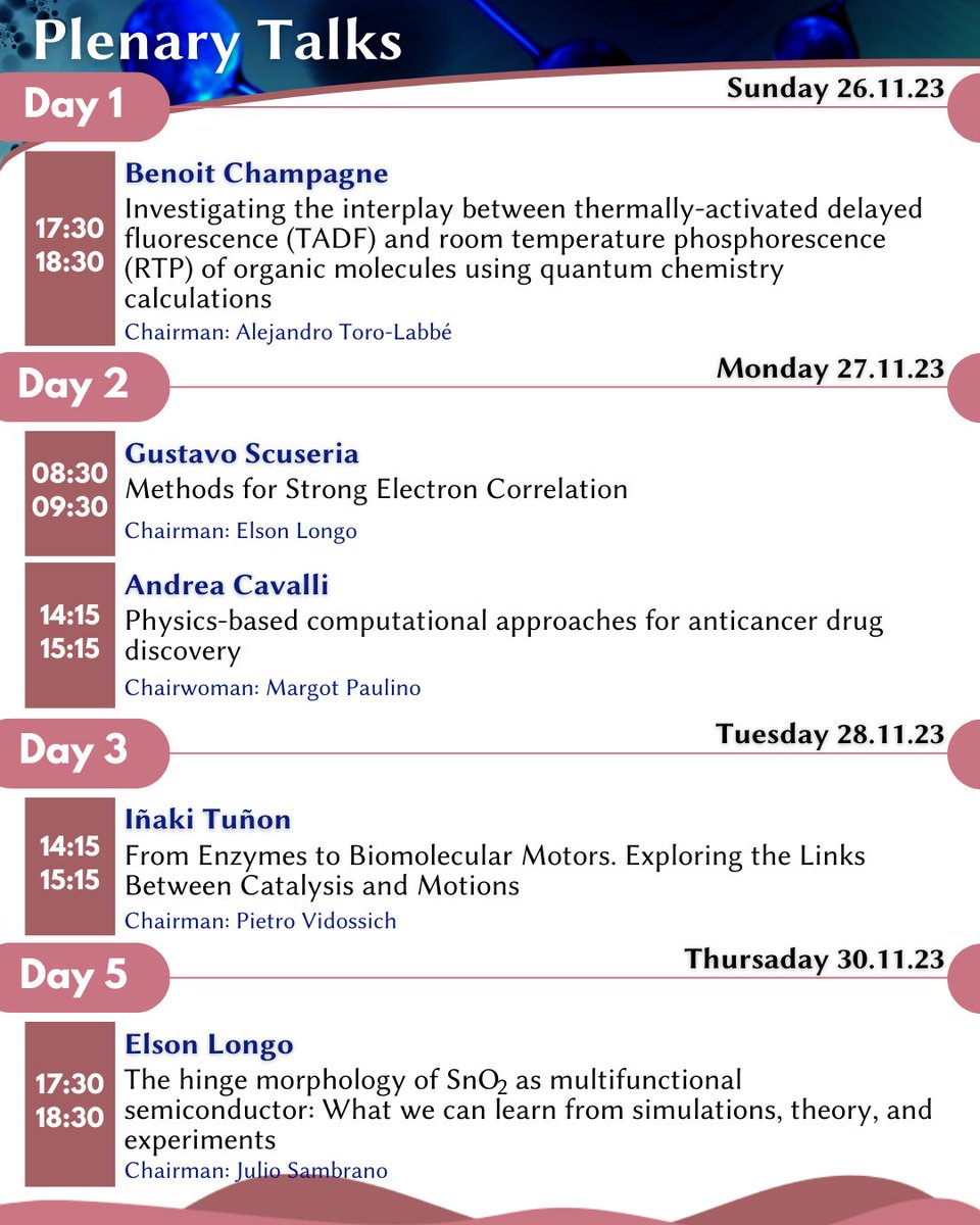 quitel_2023's tweet photo. 😃There are just a few days left until the start of the quitel! 
💬We share the plenary talks!
📅The full calendar can be accessed at: https://t.co/zXA6zKBxIU https://t.co/83WYskDDPU