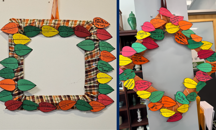 UAZPharmacy's tweet photo. During this season of gratitude, our #PharmCAT family is contributing to a gratitude wreath -- one in Phoenix and another in Tucson.
From health to family, we are thankful to all who make our #PharmCAT family inclusive and welcoming to all. https://t.co/afDr9Hz63E