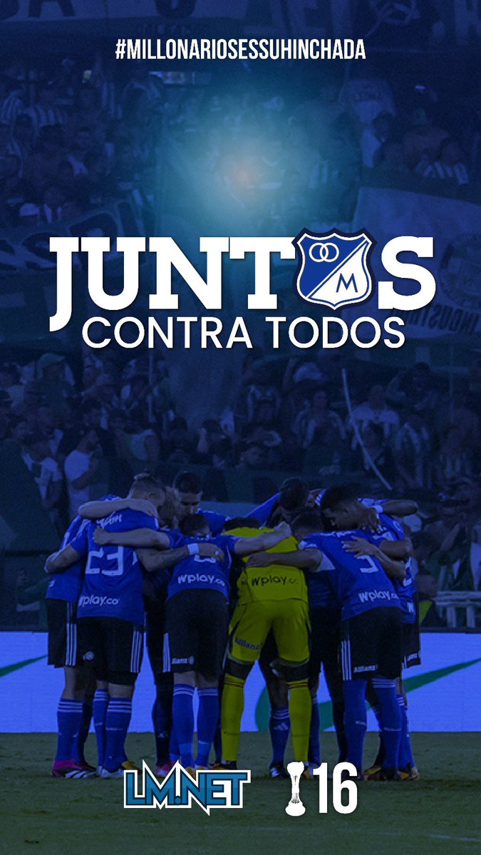 Shericoou's tweet photo. No hay más que decir, Vamos Millonarios! https://t.co/A59AcHzynw