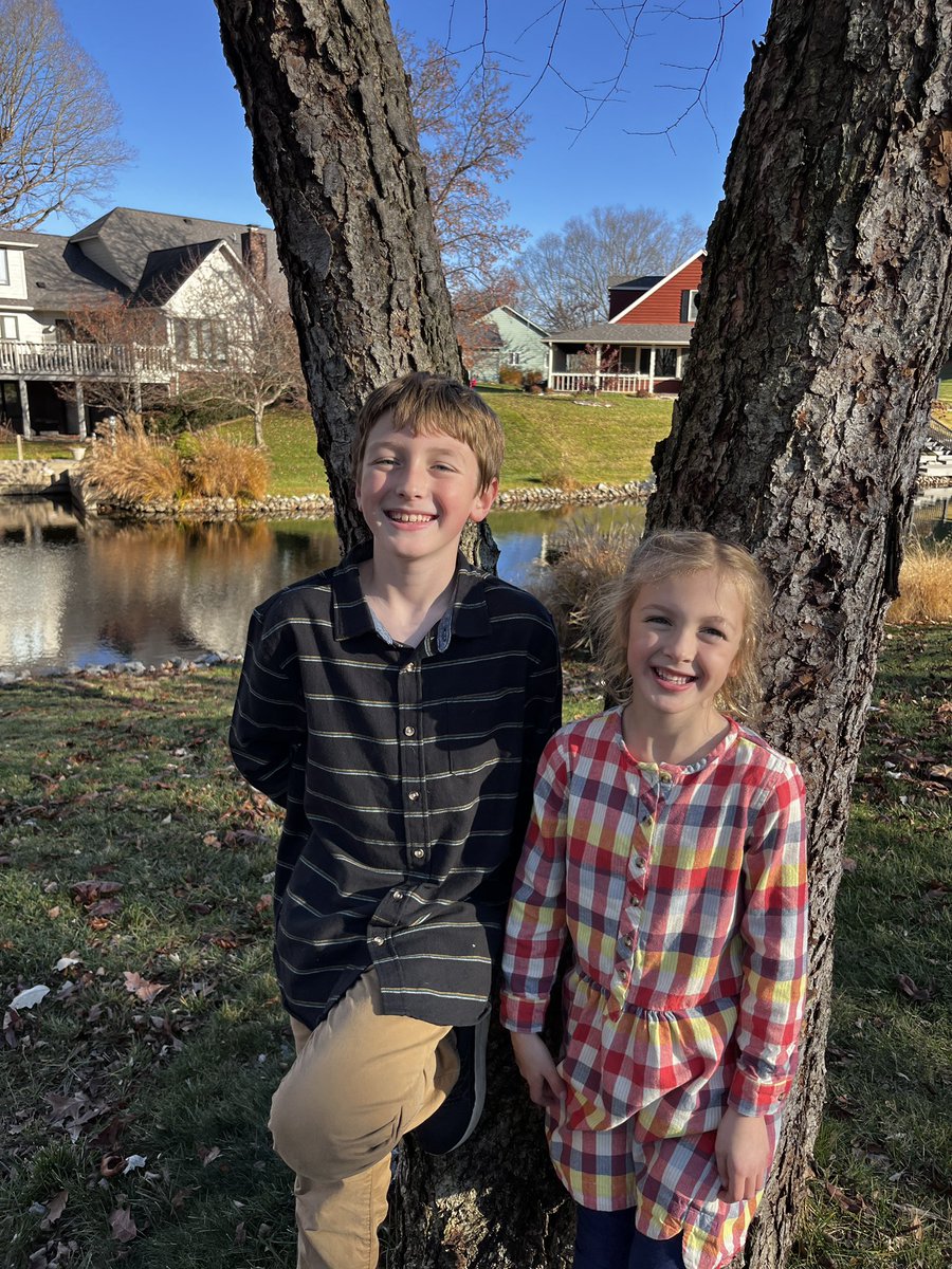 So grateful for these two! They definitely bring life and laughter to our family! Happy Thanksgiving to your family!