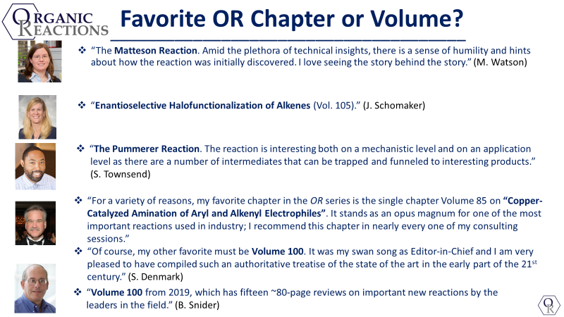 OrgReactions's tweet photo. Check out the favorite #OrganicReactions Chapter or Volume of prominent chemists! #chemtwitter
https://t.co/oekIYYIioo
https://t.co/MjRJumItDT https://t.co/pkZY0WkNyL