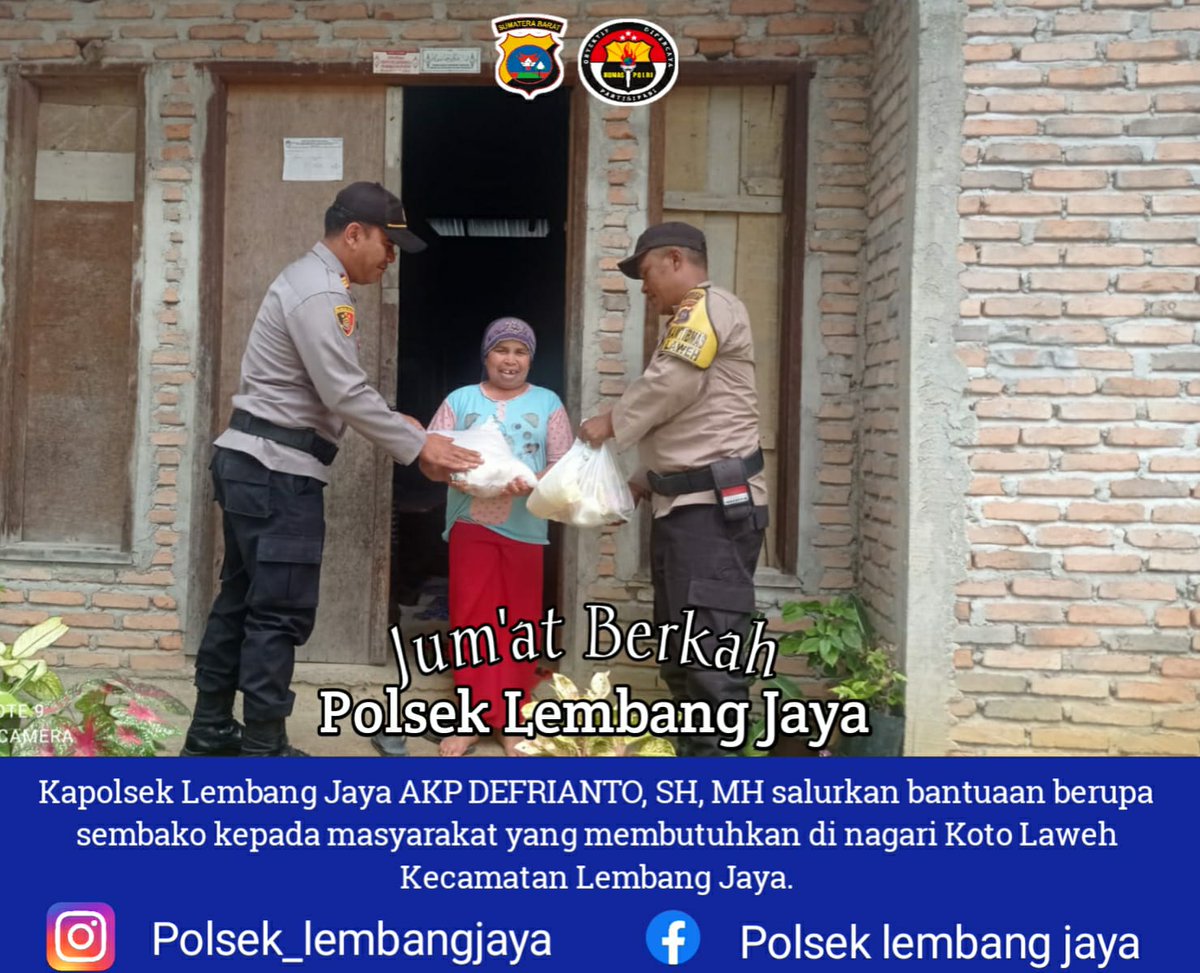 LukiPutra20's tweet photo. #polripresisi 
#polseklembangjaya
#jumatberkah https://t.co/aifiGcWh6W