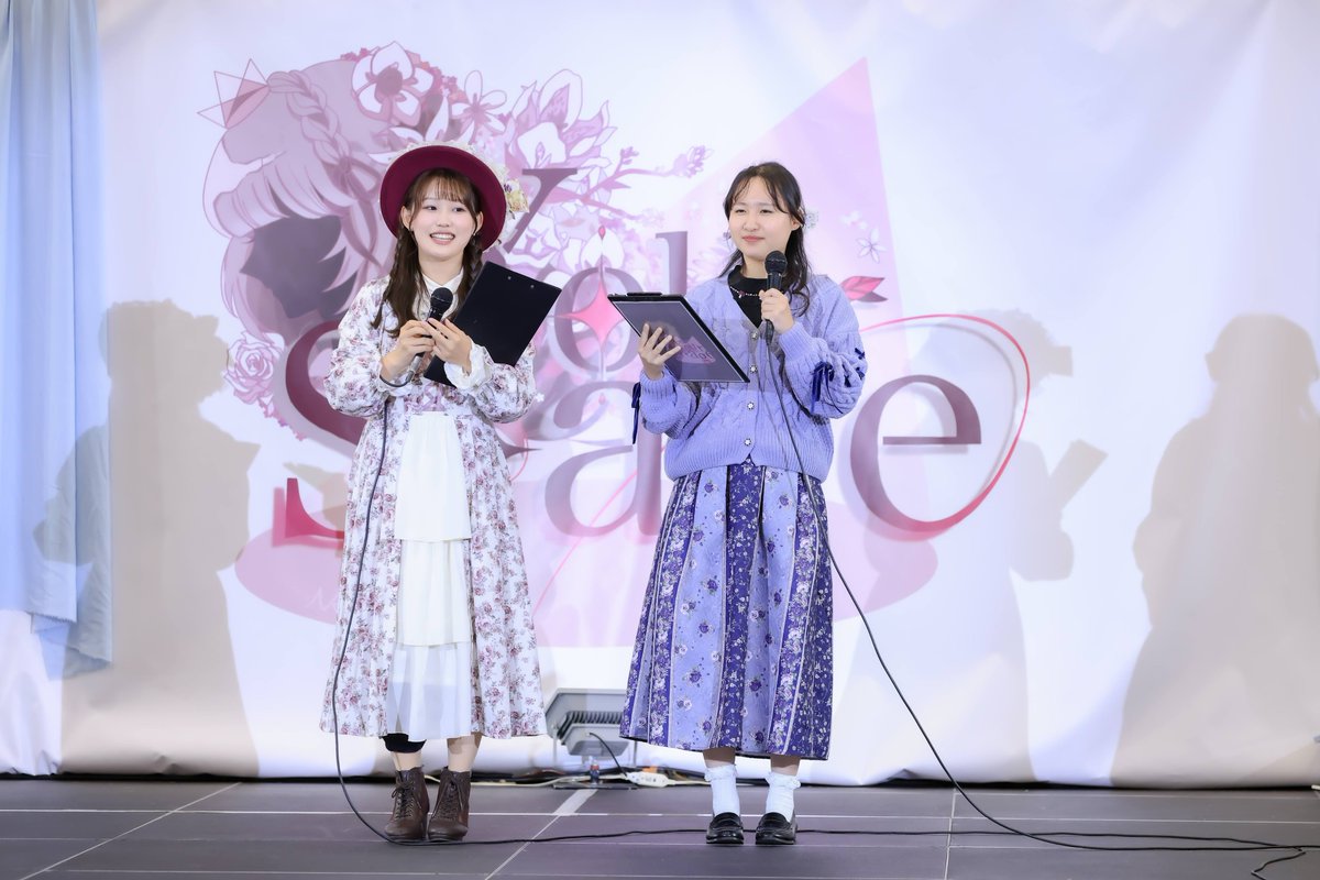 yourstage__'s tweet photo. 🌟イベントレポ①🌟
若者プロジェクトの学生さんとプロの福井放送アナウンサーさんとのタッグで司会を担当！

大勢のお客様の前でマイクを持ち、大緊張…！
アナウンサーさんにアシストしていただきながら見事に司会を進行してくれました♪ https://t.co/ttLyjwPfet