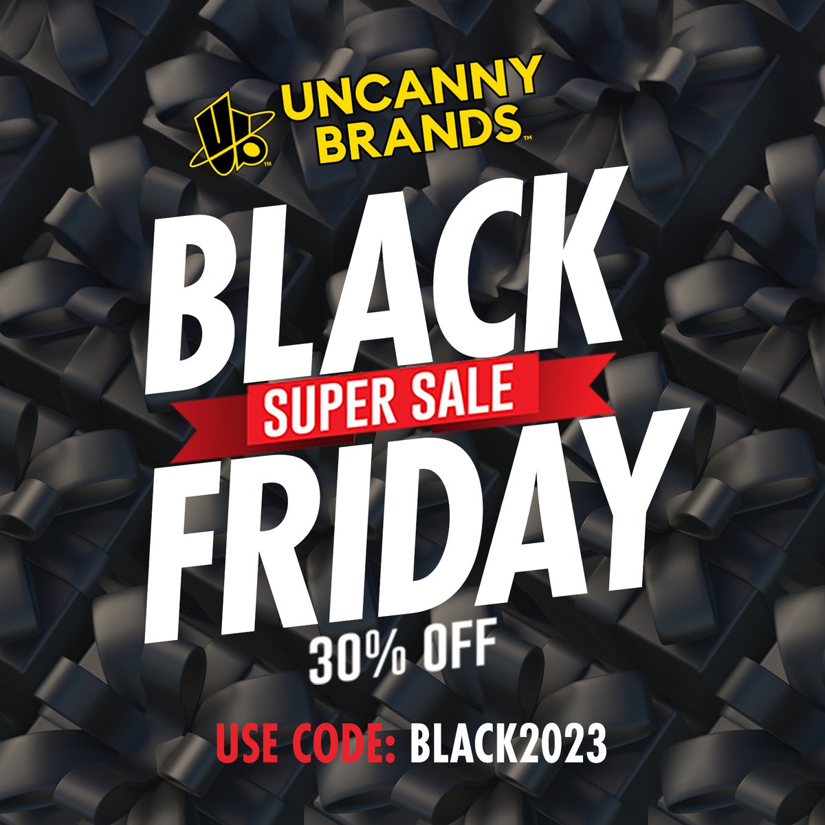 uncannybrands's tweet photo. ⚠️ EARLY ACCESS 30% OFF SITEWIDE! ⚠️

Use code BLACK2023 at checkout

#blackfriday #giftideas #treatyourself #fungifts #feedyourfandom #uncannybrands https://t.co/mtPsGJqSB5
