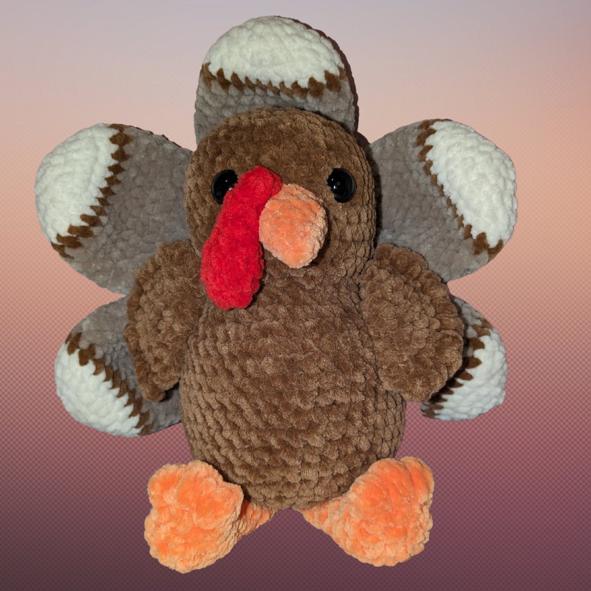 MandaPandaCraft's tweet photo. I hope everyone is having a wonderful Thanksgiving! Don't forget you can grab one of these cuties from my website or Etsy!

Pattern by CrochetGrove
Yarn by Premier Yarns

#turkey #crochet #thanksgiving https://t.co/quUkzDPjOt