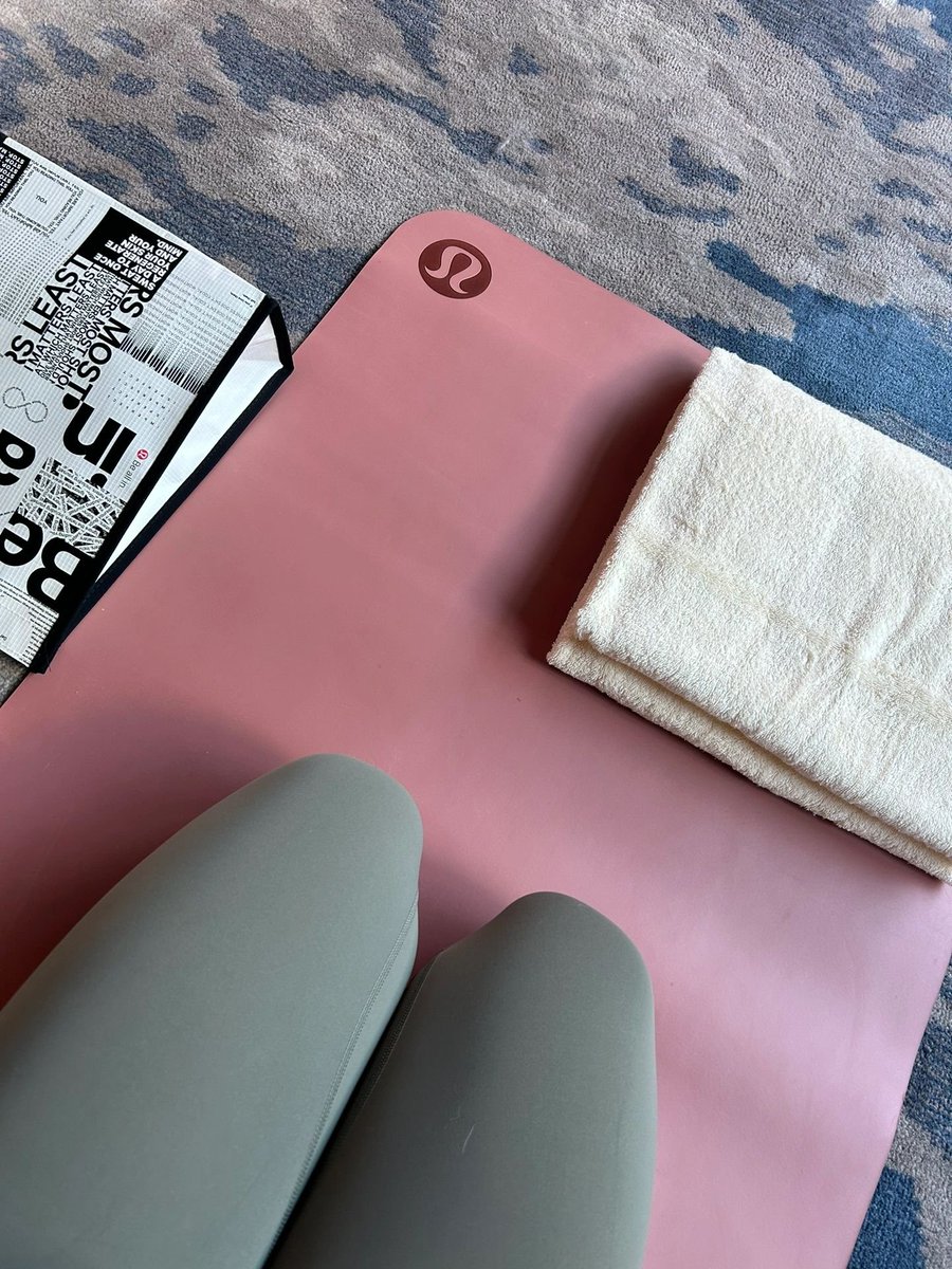 Morning exercise 🧘‍♀️ relaxing good mood ~