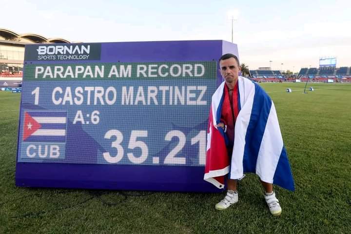 Que suenen los tambores en el Balcón del Oriente Cubano‼️💚 

Ever René Castro Martínez obtiene medalla 🥇de oro.
🥳Muchas felicidades campeón ‼️

#MásRetosMásCompromiso
