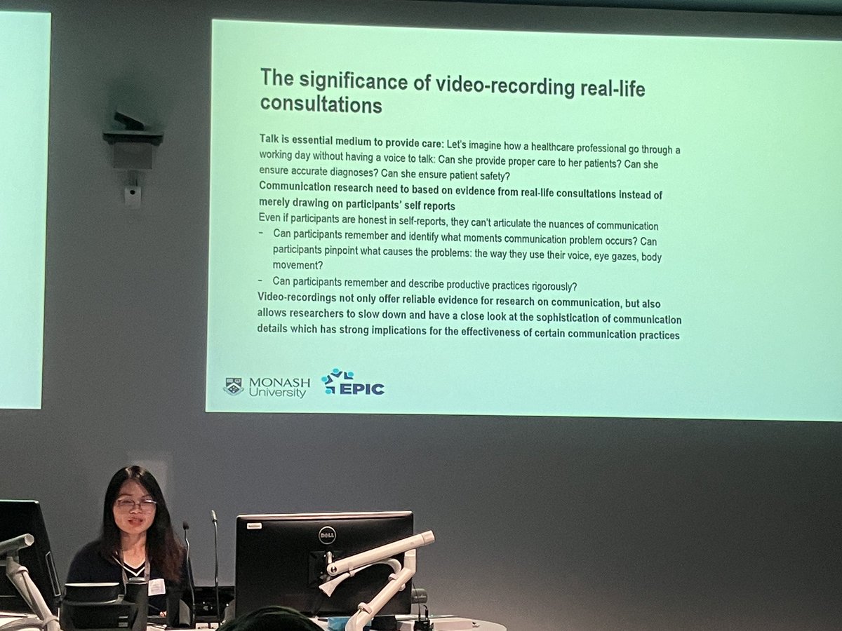 Monash Musculoskeletal Research Unit (@monashmru) on Twitter photo Analysing video data from real life recording of interactions between GPs and patients to better understand  good communication strategies
<a href="/SPAHCMonash/">Monash Uni Primary and Allied Health Care</a> <a href="/Monash_Physio/">Monash_Physio</a> 
#researchfestival Analysing video data from real life recording of interactions between GPs and patients to better understand  good communication strategies
<a href="/SPAHCMonash/">Monash Uni Primary and Allied Health Care</a> <a href="/Monash_Physio/">Monash_Physio</a> 
#researchfestival