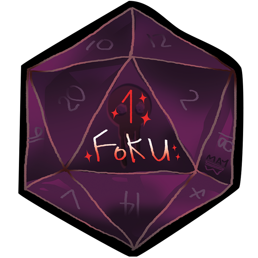 mayshallwin's tweet photo. Ladies and gentlemen, the fok u crit fail dice :>

#dnd #critfail #D20 #dungeonsanddragons https://t.co/eliIxi19Pv