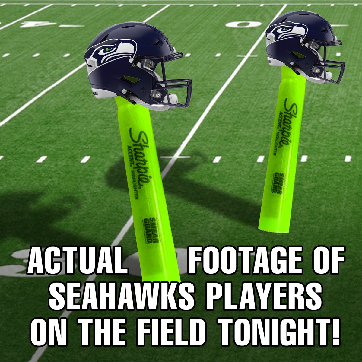 shaunv's tweet photo. #hurtsmyeyes #flourescent #footballuniforms #thanksgiving2023 #Seahawks #49ersvsSeahawks https://t.co/nSkDHX0hpL