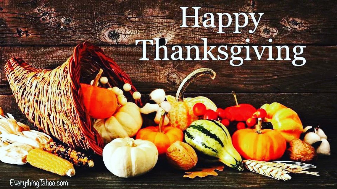 EverythingTahoe's tweet image. From our family to yours 🦃🍁 #HappyThanksgivingDay