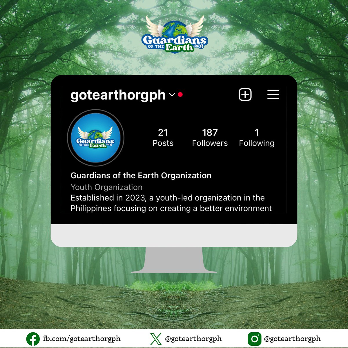 gotearthorgph's tweet photo. #GOTEarthOrgEngage: 𝐁𝐫𝐞𝐚𝐤𝐢𝐧𝐠 𝐍𝐞𝐰𝐬 — 𝐖𝐡𝐨 𝐢𝐬 𝐰𝐡𝐨?

— 𝗝𝘂𝘀𝘁 𝗶𝗻! 🗞️

The 𝗚𝘂𝗮𝗿𝗱𝗶𝗮𝗻𝘀 𝗼𝗳 𝘁𝗵𝗲 𝗘𝗮𝗿𝘁𝗵 𝗢𝗿𝗴𝗮𝗻𝗶𝘇𝗮𝘁𝗶𝗼𝗻 has recently unfollowed 𝘋𝘢𝘯𝘪𝘦𝘭 𝘗𝘢𝘥𝘪𝘭𝘭𝘢 (@𝘴𝘶𝘱𝘳𝘦𝘮𝘰_𝘥𝘱) on Instagram! https://t.co/ylsIUBoqKE