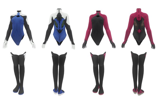 ☆1叢雲スーツハイレグ版できた
スカート付けたやつできたら配ろう 